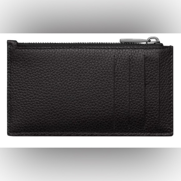 Dior X Kenny Scharf unisex oblique logo zip up card holder wallet pouch NEW - Picture 3 of 10